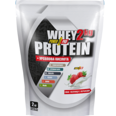 Концентрат Power Pro Whey Protein полуниця з вершками 2 кг